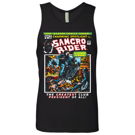 T-Shirts Black / Small Born Leader Men's Premium Tank Top