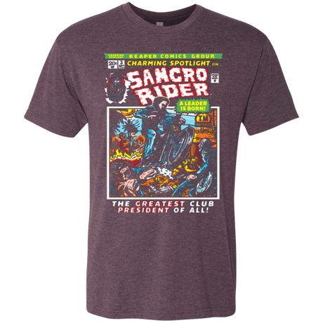 T-Shirts Vintage Purple / Small Born Leader Men's Triblend T-Shirt