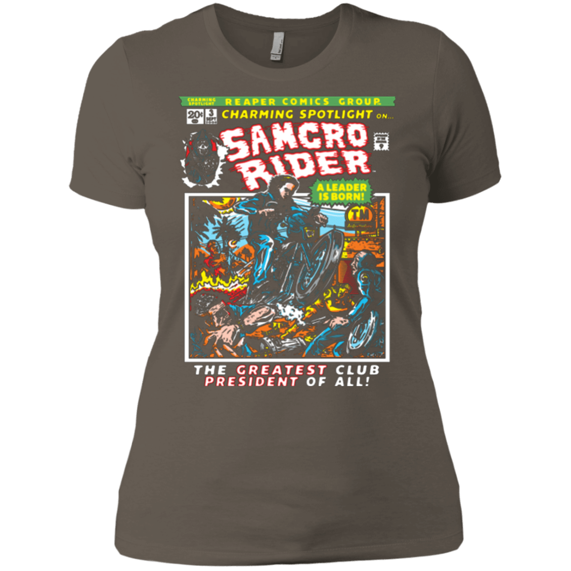 T-Shirts Warm Grey / X-Small Born Leader Women's Premium T-Shirt