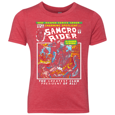 T-Shirts Vintage Red / YXS Born Leader Youth Triblend T-Shirt