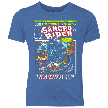 T-Shirts Vintage Royal / YXS Born Leader Youth Triblend T-Shirt