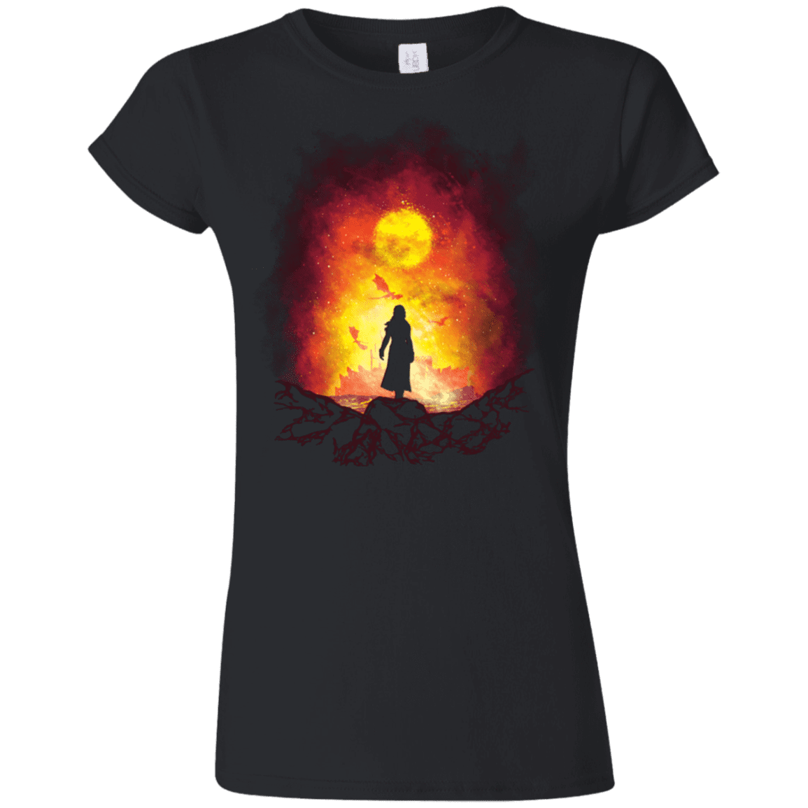 T-Shirts Black / S Born Of Fire Junior Slimmer-Fit T-Shirt
