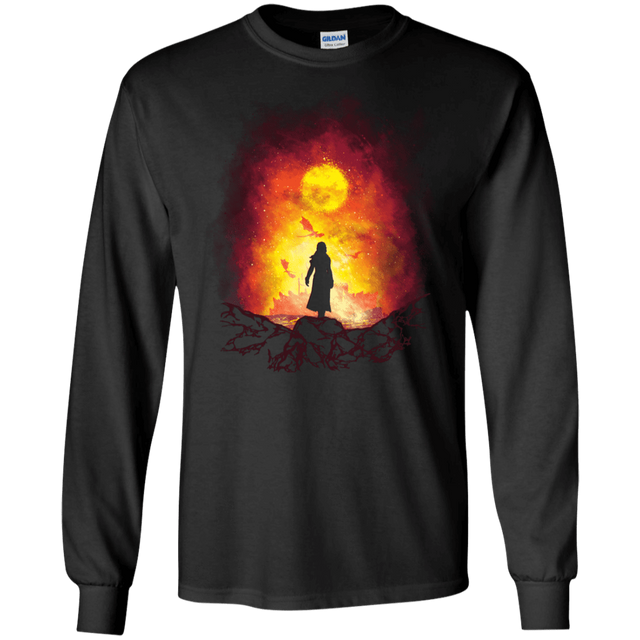 T-Shirts Black / S Born Of Fire Men's Long Sleeve T-Shirt