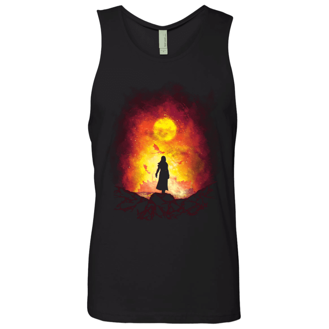 T-Shirts Black / S Born Of Fire Men's Premium Tank Top