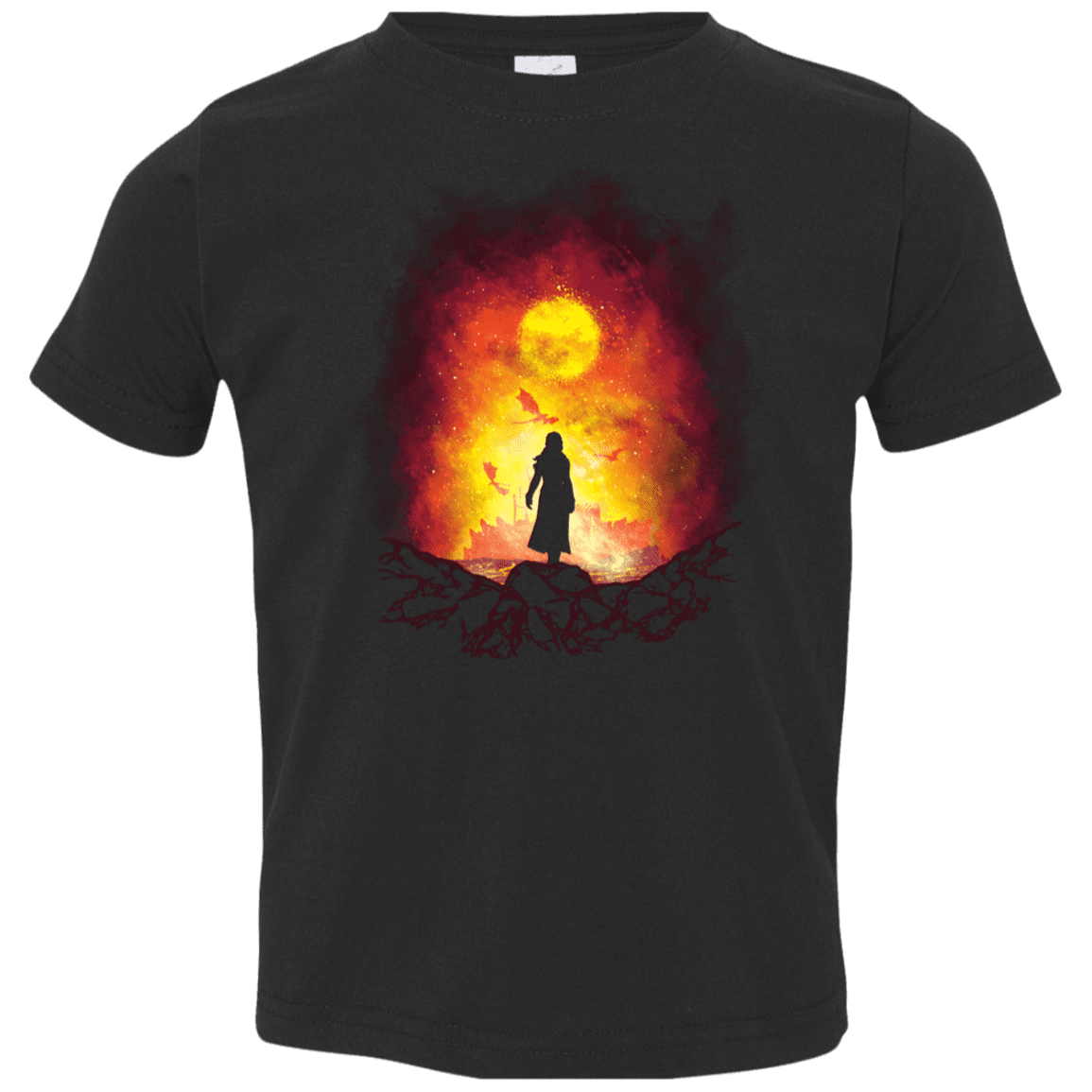 T-Shirts Black / 2T Born Of Fire Toddler Premium T-Shirt