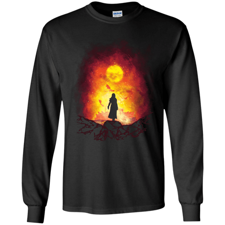 T-Shirts Black / YS Born Of Fire Youth Long Sleeve T-Shirt