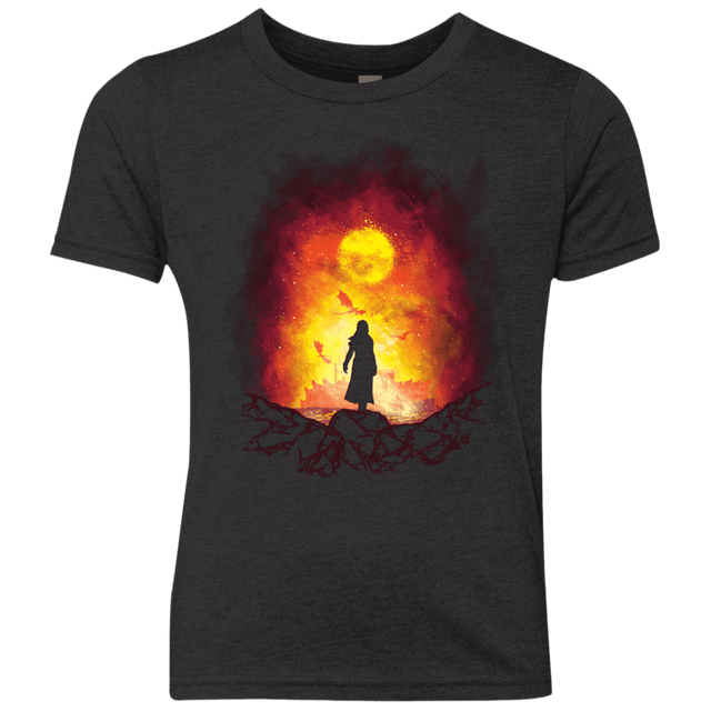 T-Shirts Vintage Black / YXS Born Of Fire Youth Triblend T-Shirt