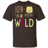 T-Shirts Dark Chocolate / S Born To Be Wild Bear T-Shirt