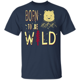 T-Shirts Navy / S Born To Be Wild Bear T-Shirt