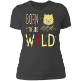 T-Shirts Heavy Metal / S Born To Be Wild Bear Women's Premium T-Shirt