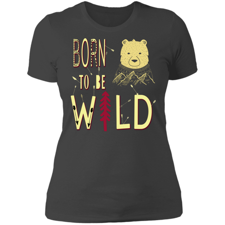 T-Shirts Heavy Metal / S Born To Be Wild Bear Women's Premium T-Shirt