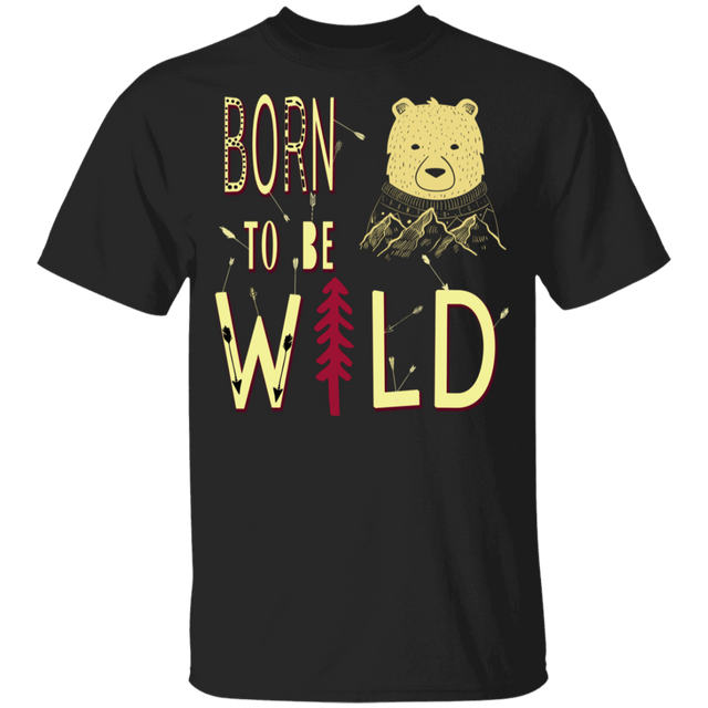 T-Shirts Black / YXS Born To Be Wild Bear Youth T-Shirt