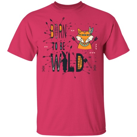 T-Shirts Heliconia / S Born To Be Wild Fox T-Shirt