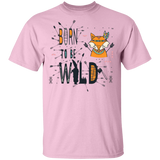 T-Shirts Light Pink / S Born To Be Wild Fox T-Shirt