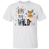 T-Shirts White / S Born To Be Wild Fox T-Shirt