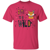 T-Shirts Heliconia / YXS Born To Be Wild Fox Youth T-Shirt