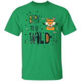 T-Shirts Irish Green / YXS Born To Be Wild Fox Youth T-Shirt