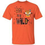 T-Shirts Orange / YXS Born To Be Wild Fox Youth T-Shirt