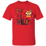 T-Shirts Red / YXS Born To Be Wild Fox Youth T-Shirt
