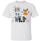 T-Shirts White / YXS Born To Be Wild Fox Youth T-Shirt