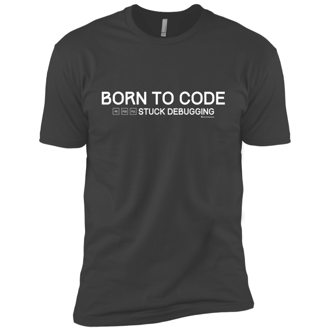 T-Shirts Heavy Metal / YXS Born To Code Stuck Debugging Boys Premium T-Shirt