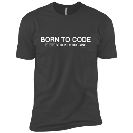 T-Shirts Heavy Metal / YXS Born To Code Stuck Debugging Boys Premium T-Shirt
