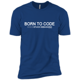 T-Shirts Royal / YXS Born To Code Stuck Debugging Boys Premium T-Shirt