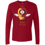 T-Shirts Cardinal / Small BORN TO DIE Men's Premium Long Sleeve