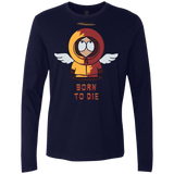 T-Shirts Midnight Navy / Small BORN TO DIE Men's Premium Long Sleeve