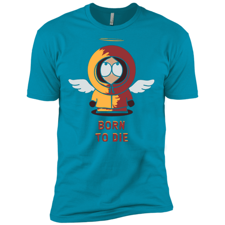T-Shirts Turquoise / X-Small BORN TO DIE Men's Premium T-Shirt