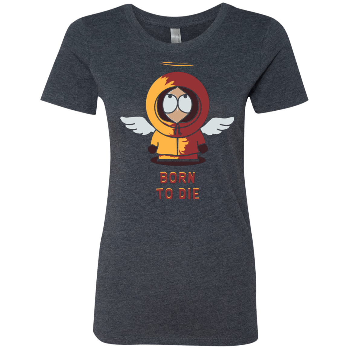 T-Shirts Vintage Navy / Small BORN TO DIE Women's Triblend T-Shirt