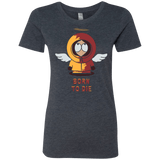 T-Shirts Vintage Navy / Small BORN TO DIE Women's Triblend T-Shirt