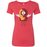 T-Shirts Vintage Red / Small BORN TO DIE Women's Triblend T-Shirt