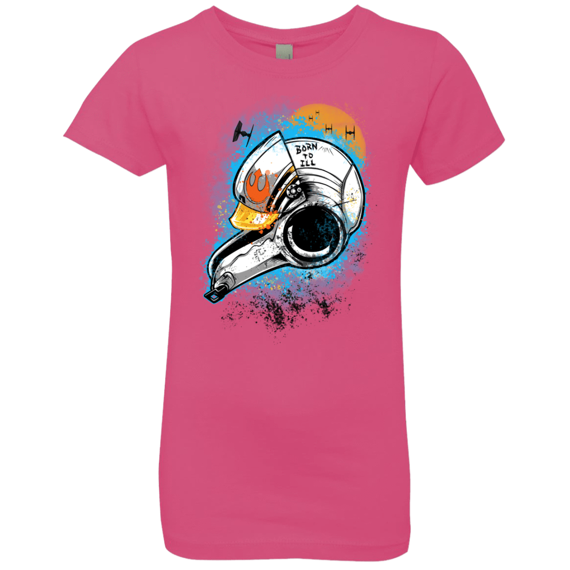 T-Shirts Hot Pink / YXS Born to Ill Girls Premium T-Shirt