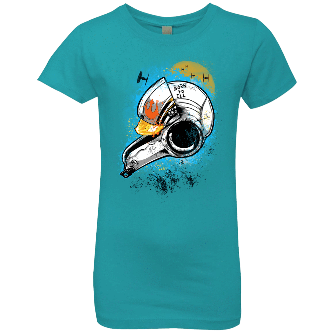 T-Shirts Tahiti Blue / YXS Born to Ill Girls Premium T-Shirt