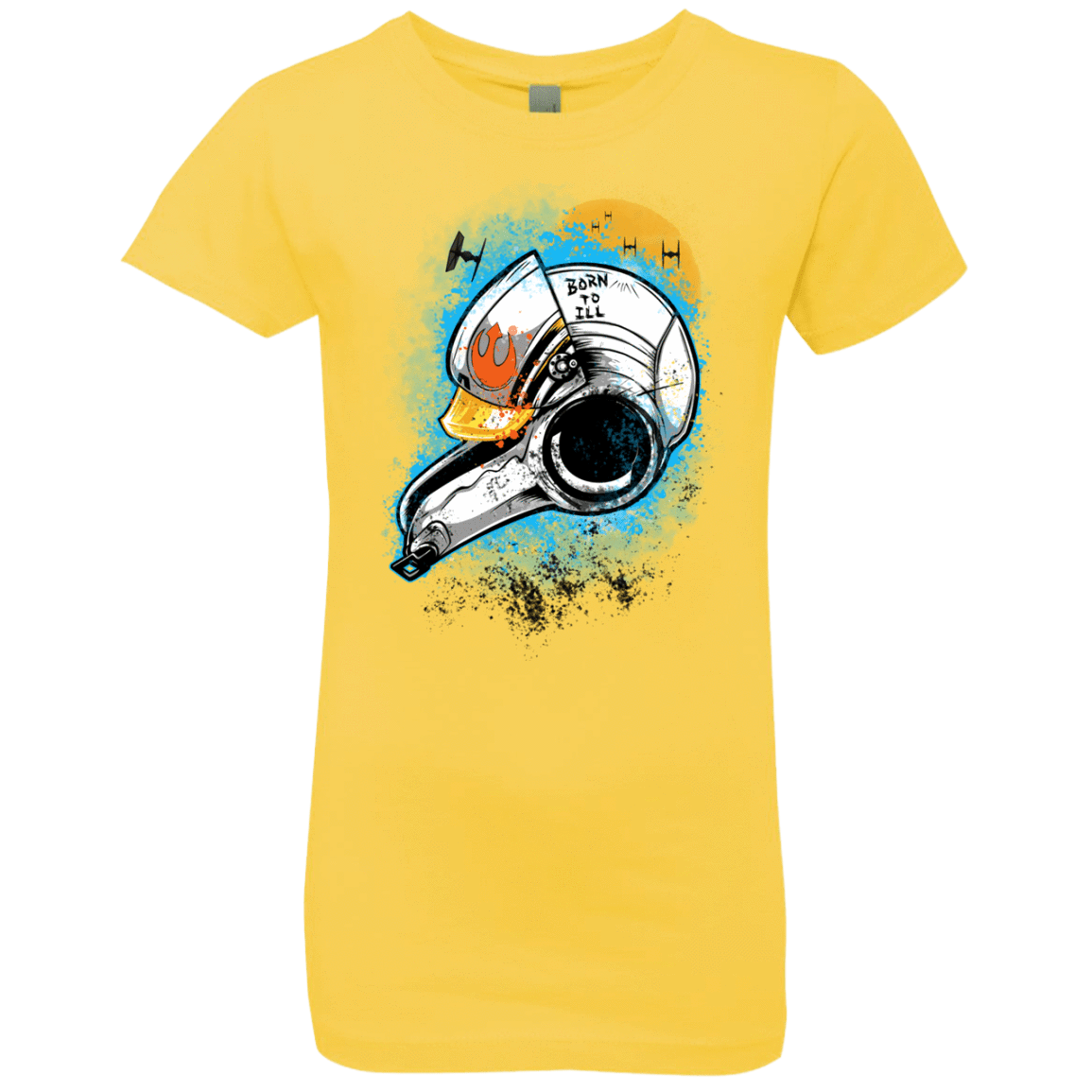 T-Shirts Vibrant Yellow / YXS Born to Ill Girls Premium T-Shirt