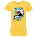 T-Shirts Vibrant Yellow / YXS Born to Ill Girls Premium T-Shirt