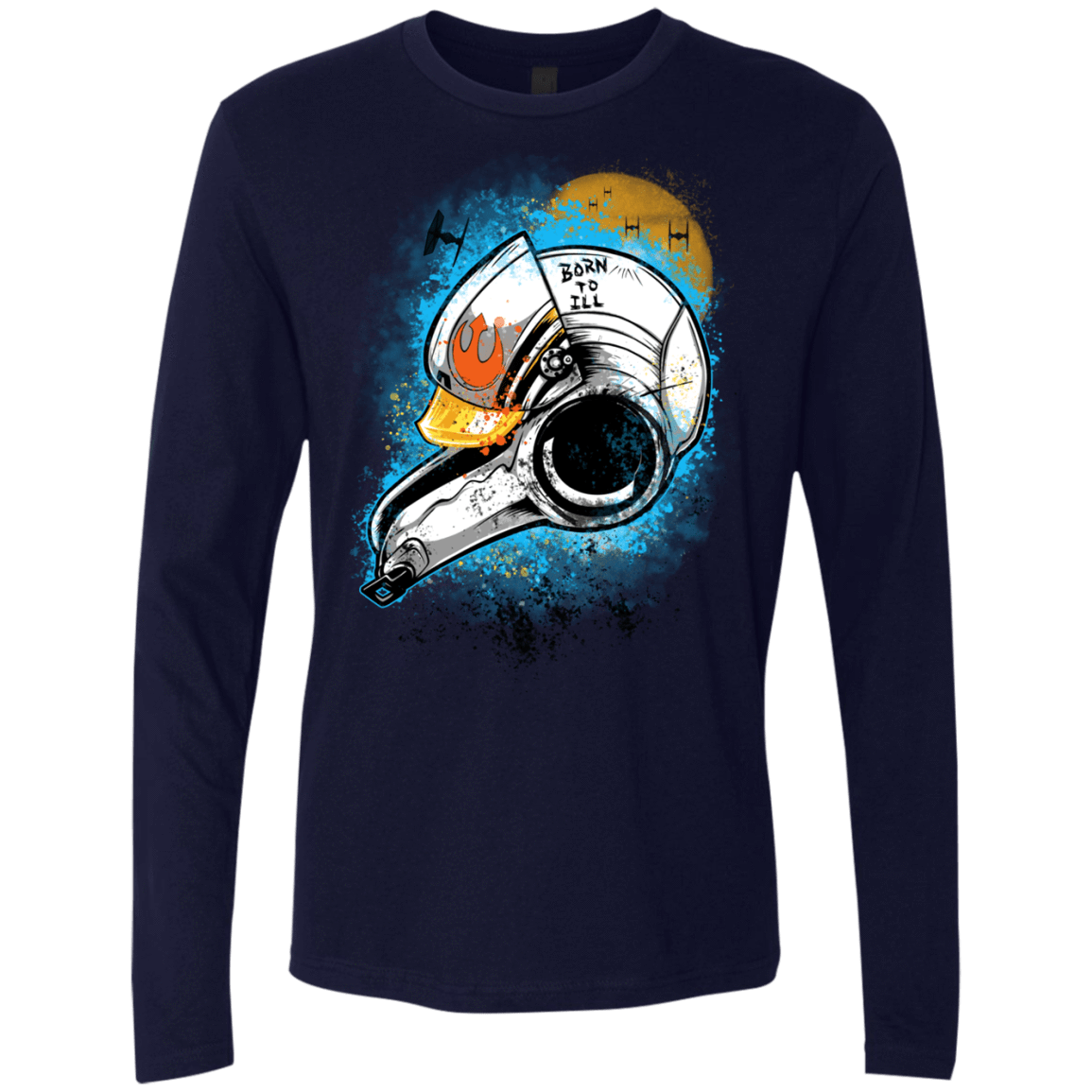 T-Shirts Midnight Navy / Small Born to Ill Men's Premium Long Sleeve