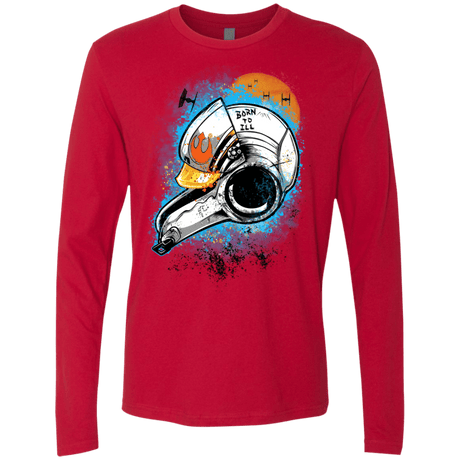 T-Shirts Red / Small Born to Ill Men's Premium Long Sleeve