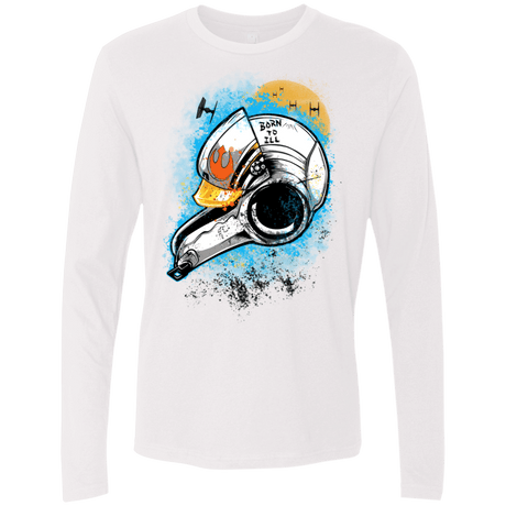 T-Shirts White / Small Born to Ill Men's Premium Long Sleeve