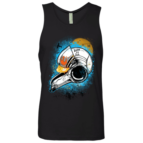 T-Shirts Black / Small Born to Ill Men's Premium Tank Top