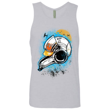 T-Shirts Heather Grey / Small Born to Ill Men's Premium Tank Top