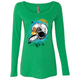 T-Shirts Envy / Small Born to Ill Women's Triblend Long Sleeve Shirt