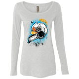 T-Shirts Heather White / Small Born to Ill Women's Triblend Long Sleeve Shirt