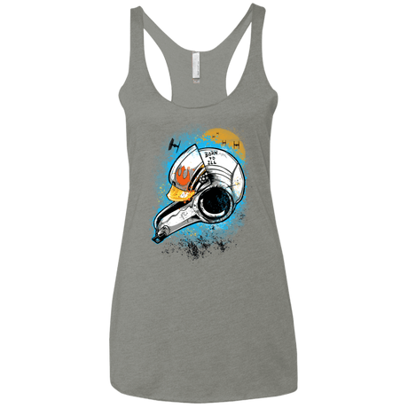 T-Shirts Venetian Grey / X-Small Born to Ill Women's Triblend Racerback Tank