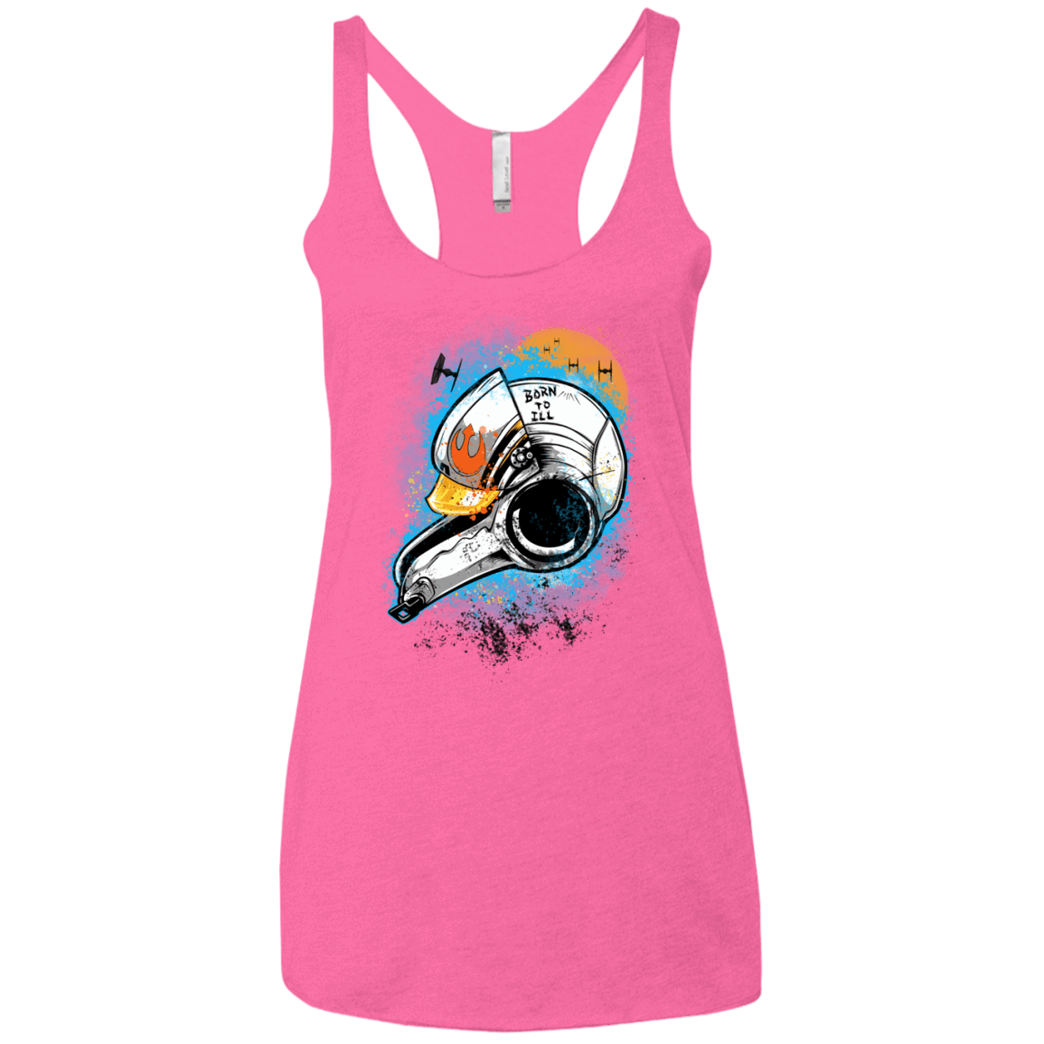 T-Shirts Vintage Pink / X-Small Born to Ill Women's Triblend Racerback Tank