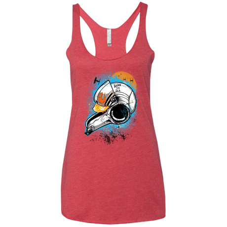 T-Shirts Vintage Red / X-Small Born to Ill Women's Triblend Racerback Tank