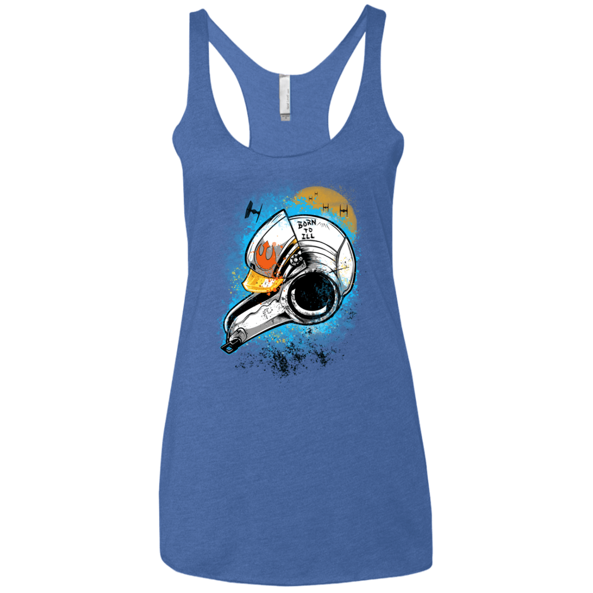 T-Shirts Vintage Royal / X-Small Born to Ill Women's Triblend Racerback Tank