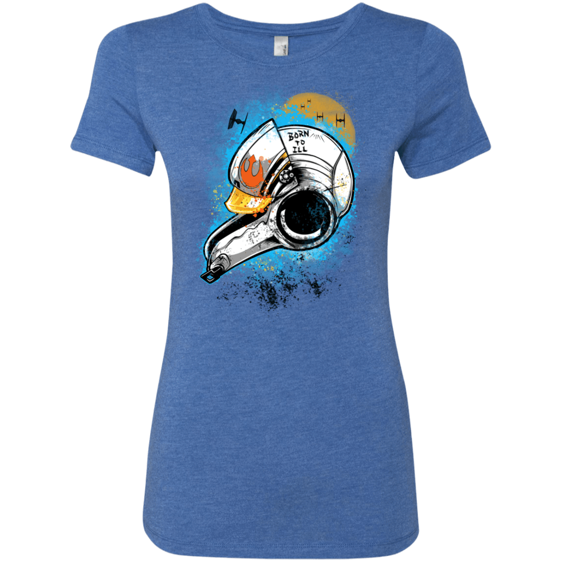 T-Shirts Vintage Royal / Small Born to Ill Women's Triblend T-Shirt