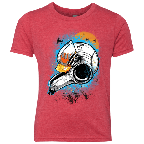 T-Shirts Vintage Red / YXS Born to Ill Youth Triblend T-Shirt